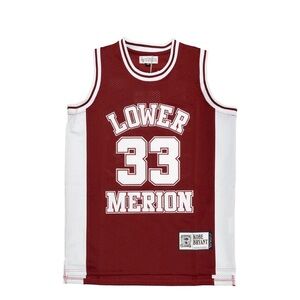 Lower Merion #33 Basketball Jersey - Maroon & White